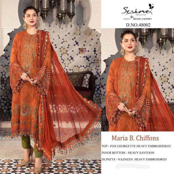 Serine Maria B Chiffons Georgette Pakistani Suits Collection